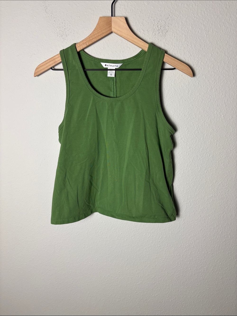 Athleta Essential Tank Top Baja Green S/830680